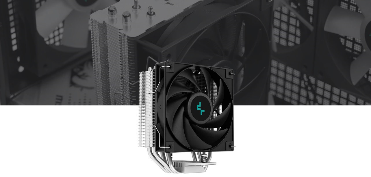 Chłodzenie DeepCool AG400 (R-AG400-BKNNMN-G-1) - zdjęcie 1