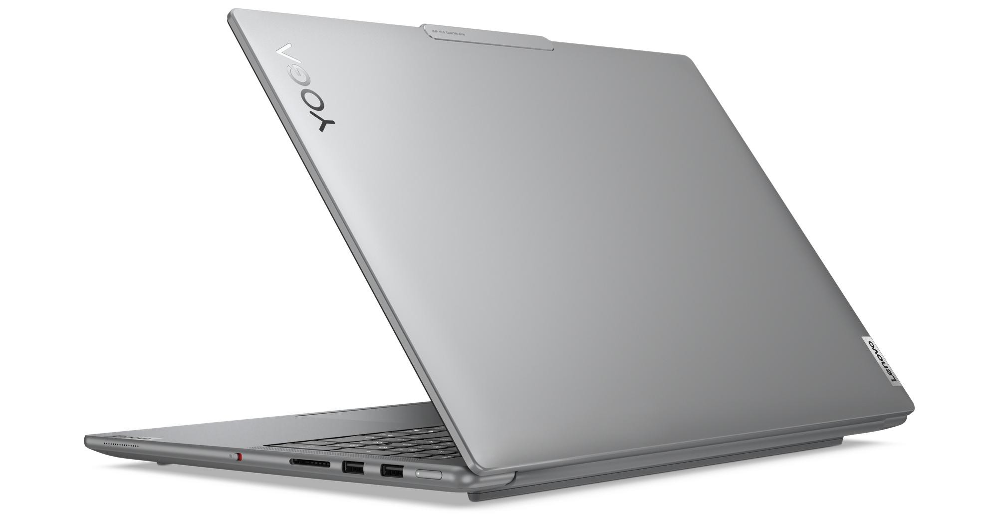 Lenovo Yoga Pro 9 16IMH9 Ultra 7 155H 16" 3.2K Mini LED 1200nits AG 165Hz 16GB LPDDR5x-7467 SSD512 GeForce RTX 4060 8GB Win11 Luna Grey - zdjęcie 2