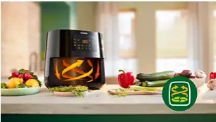 Frytownica niskotłuszczowa PHILIPS HD9280/70 Ovi XL - zdjęcie 7