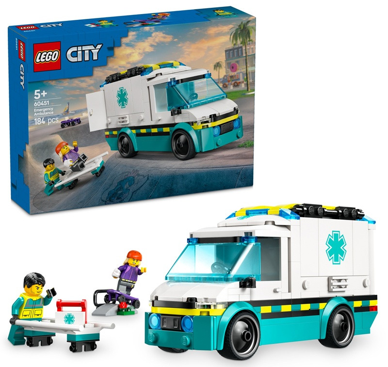 LEGO CITY 60451 Karetka pogotowia - zdjęcie 1