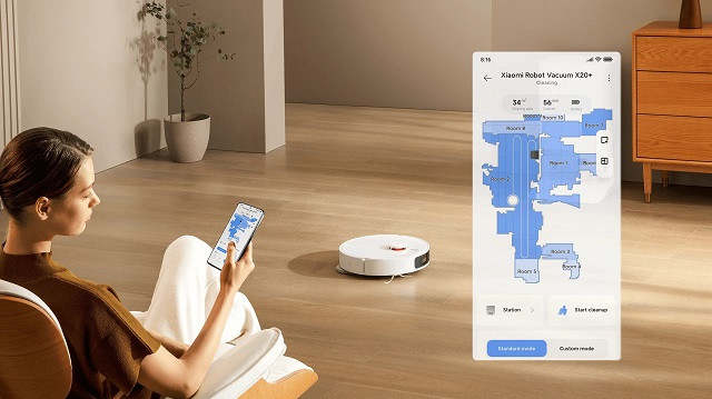 Robot sprzątający Xiaomi X20+ EU - zdjęcie 12