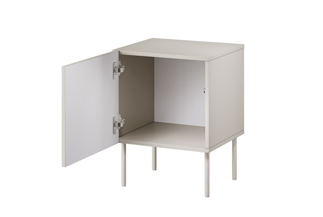 Szafka nocna 2szt SIENA 44,5x40x59 kaszmir mat - zdjęcie 3