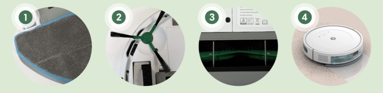 Robot sprzątający iRobot Roomba Combo Essential - zdjęcie 9
