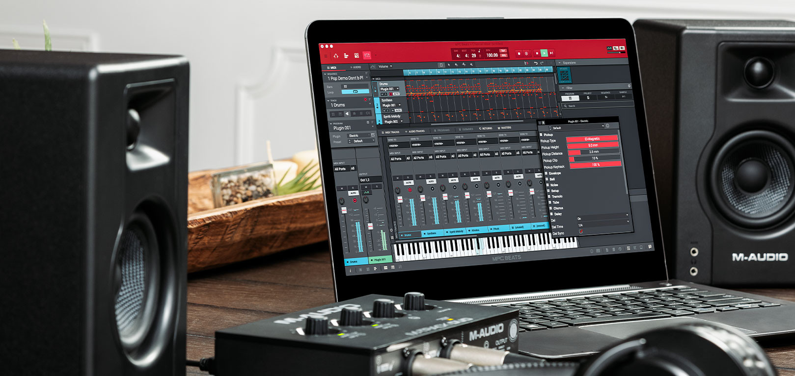 M-AUDIO M-Track DUO - Interfejs Audio USB - zdjęcie 3