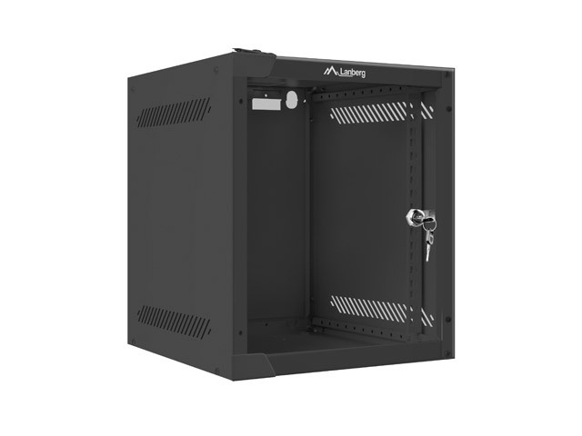 LANBERG SZAFA WISZĄCA 10" 6U (280X310, CZARNA) - zdjęcie 1