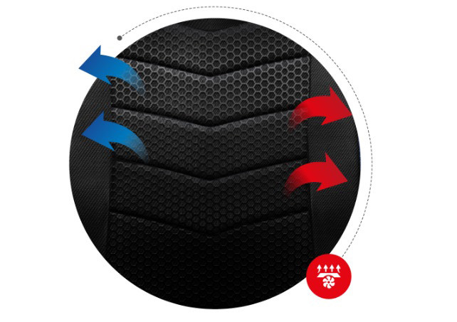 Fotel gamingowy HZ-Force 2.5 Blue Mesh - zdjęcie 4