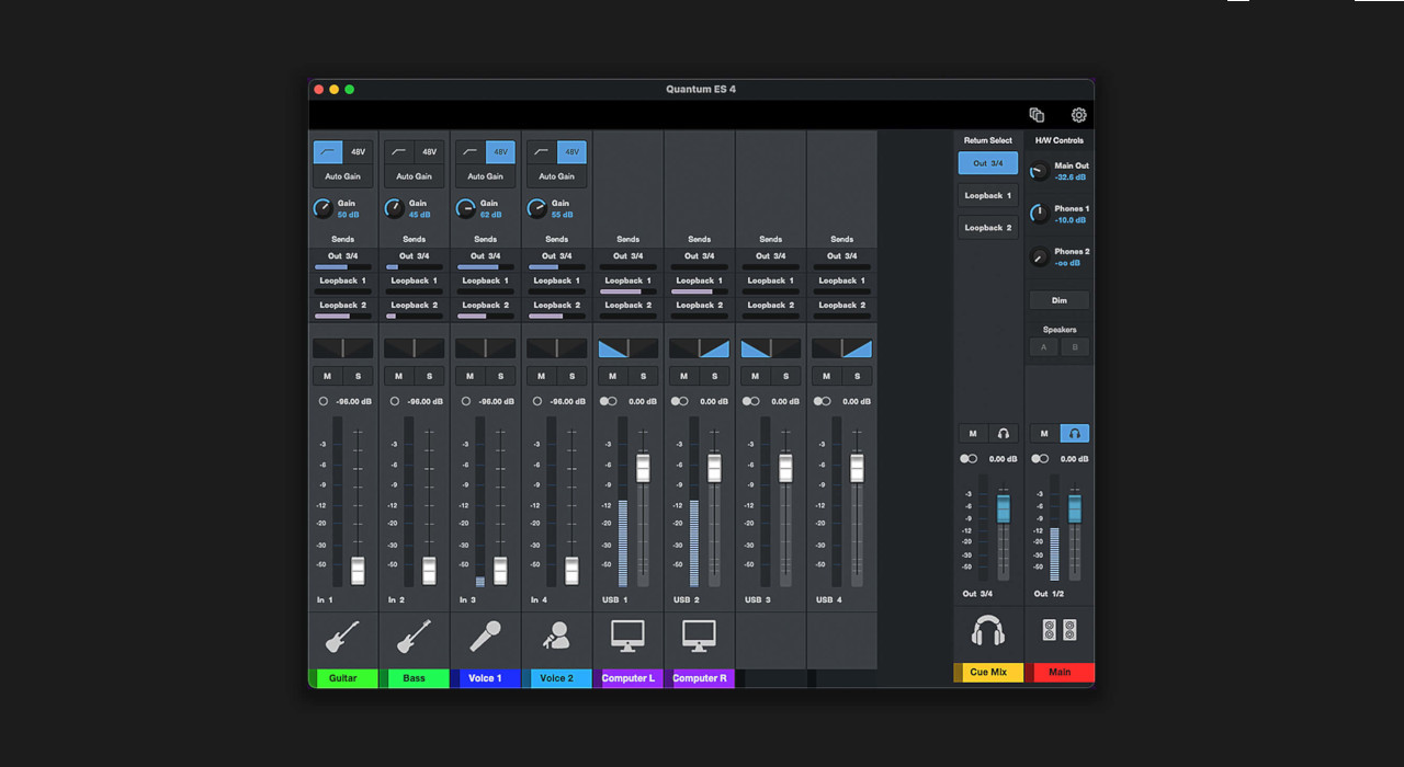 PreSonus Quantum ES 4 - Interfejs Audio USB-C - zdjęcie 5