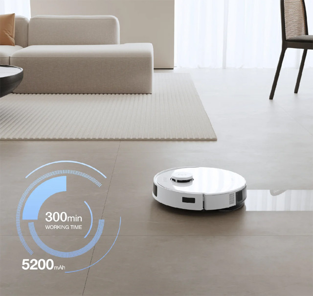 Robot sprzątający Ecovacs Deebot N20 Plus (biały) - zdjęcie 14