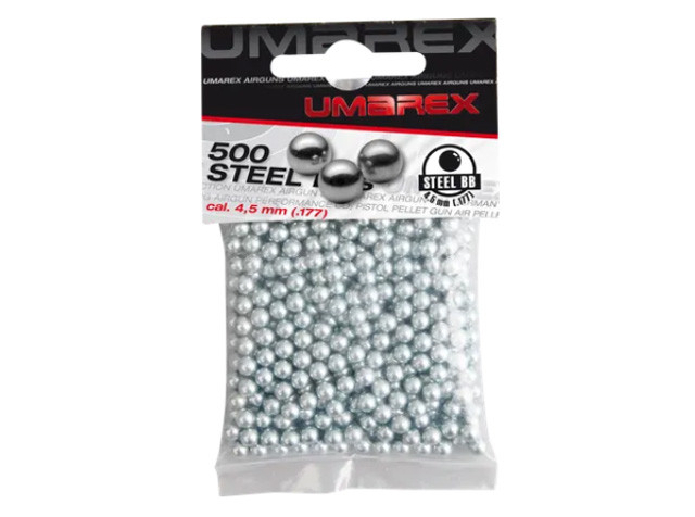 Śrut 4,46 mm BBs UMAREX Steel kulki stalowe 500 szt - zdjęcie 1