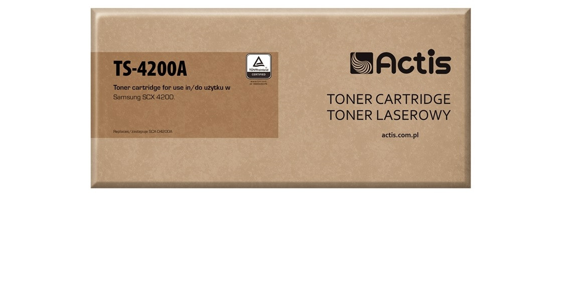 Actis TS-4200A Toner do drukarki Samsung, Zamiennik Samsung SCX-D4200A; Standard; 3000 stron; czarny. - zdjęcie 1