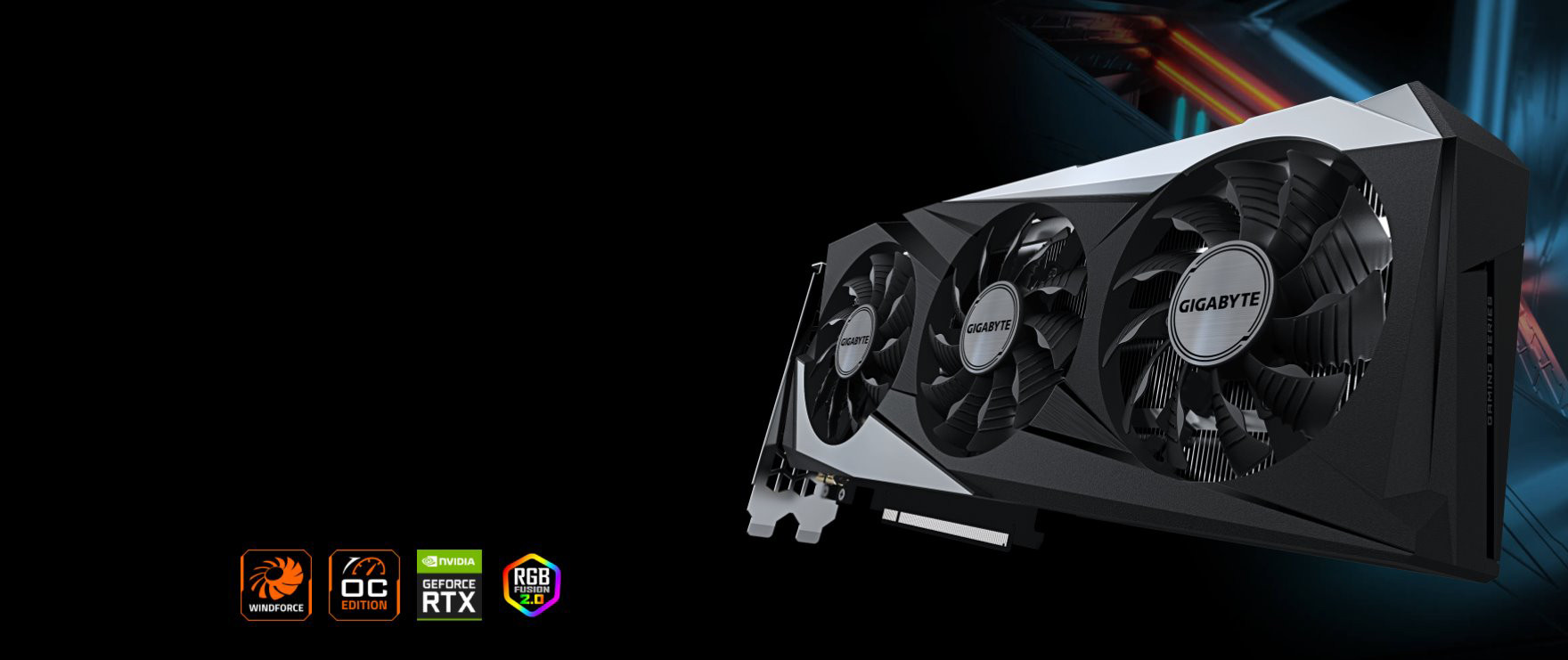 Karta graficzna Gigabyte GeForce RTX 3060 GAMING OC 12GB rev. 2.0 GDDR6 (GV-N3060GAMING OC-12GD 2.0) - zdjęcie 1