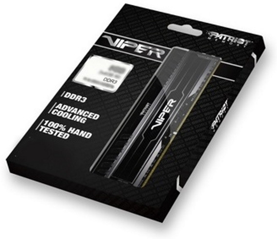Pamięć RAM Patriot DDR3 8GB DUAL 1600MHZ VIPER III BLACK CL9 - zdjęcie 3