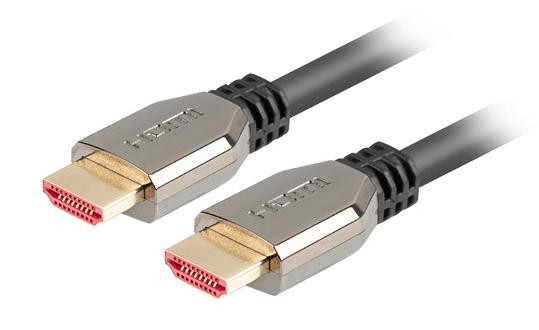 LANBERG KABEL HDMI M/M V2.1 0.5M 8K 60HZ - zdjęcie 1