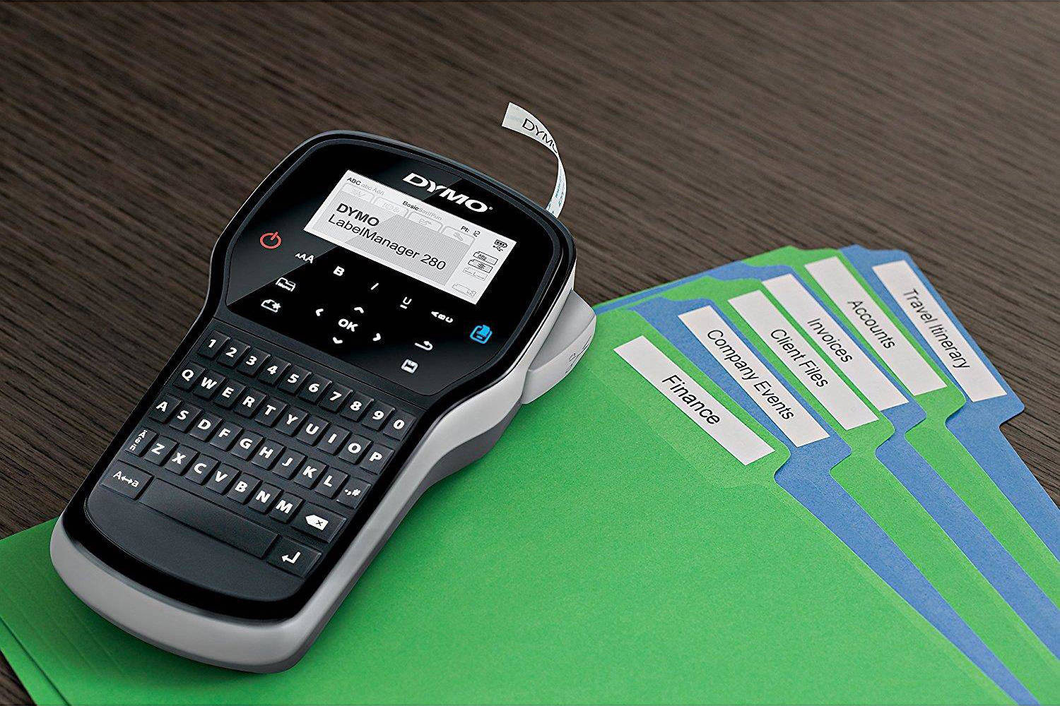 Drukarka etykiet DYMO LabelManager 280 klawiatura QWERTY - zdjęcie 2