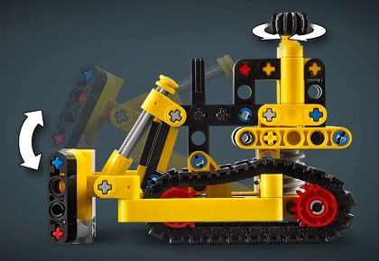 LEGO TECHNIC 42163 Buldożer do zadań specjalnych - zdjęcie 4