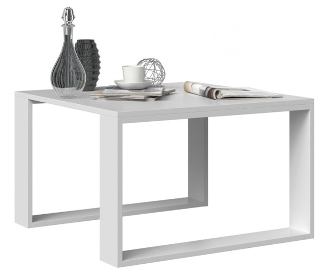 Stolik MODERN MINI 67x67xH40 biały - zdjęcie 1