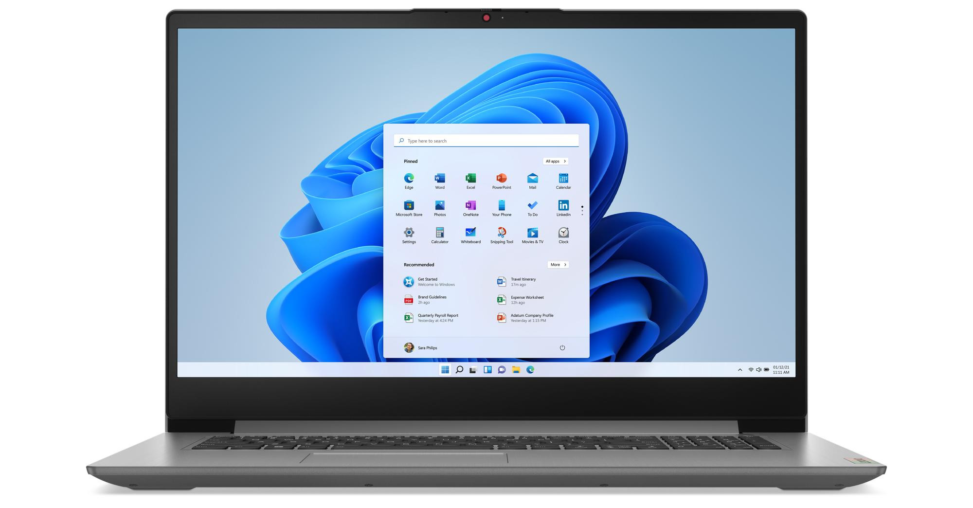 Lenovo IdeaPad 3 17IAU7 i5-1235U 17.3" FHD IPS 300nits AG 16GB DDR4 3200 SSD512 Intel Iris Xe Graphics Win11 Arctic Grey - zdjęcie 2