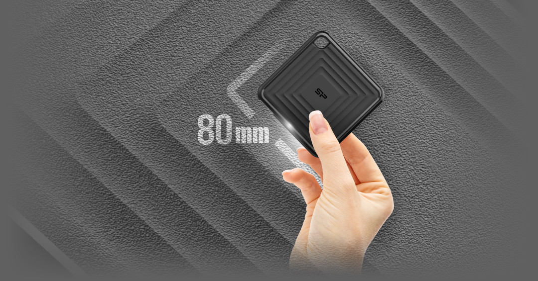 Dysk zewnętrzny SSD Silicon Power PC60 (1TB; USB 3.2 Gen 2; SP010TBPSDPC60CK) - zdjęcie 1