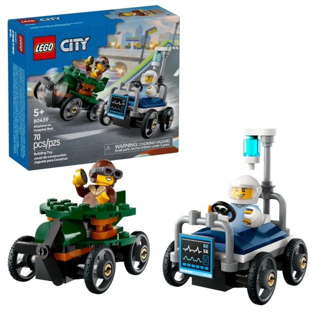 LEGO CITY 60459 Samolot kontra łóżko szpitalne - zdjęcie 1