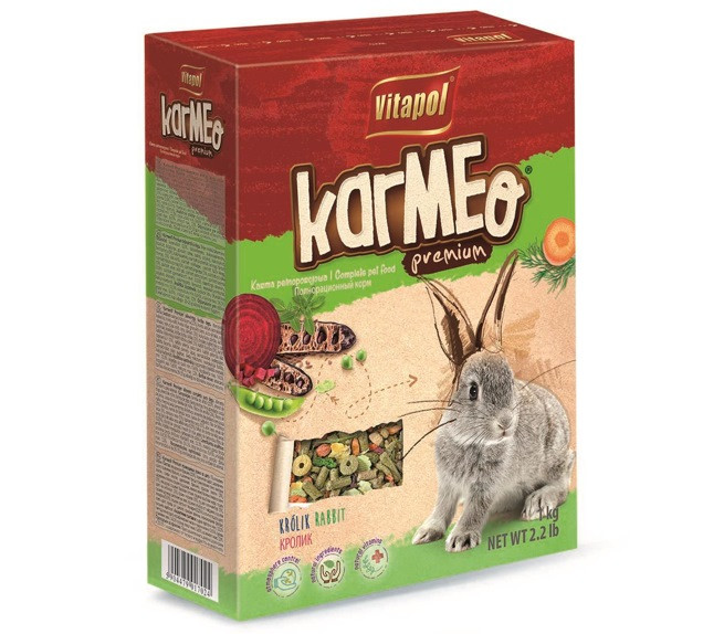 VITAPOL Pokarm pełnowartościowy dla królika 1kg - zdjęcie 1