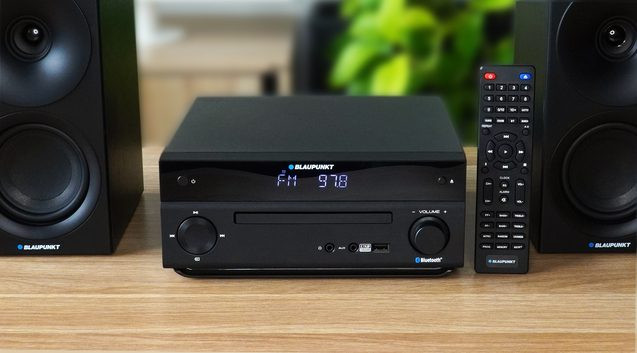 Mikrowieża Blaupunkt MS30.2BT Bluetooth czarna - zdjęcie 2