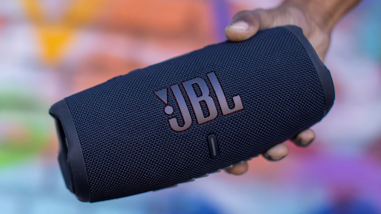 Głośnik JBL Charge 5 (czarny, bezprzewodowy) - zdjęcie 1