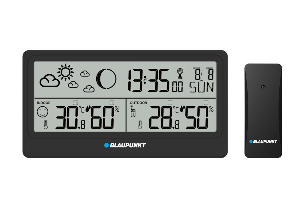 Stacja pogodowa Blaupunkt WS20BK czarna - zdjęcie 3