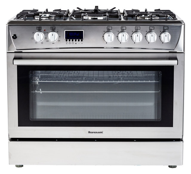 Kuchnia gazowo-elektryczna Ravanson KWGE-K90 CHEF MODERN - zdjęcie 1