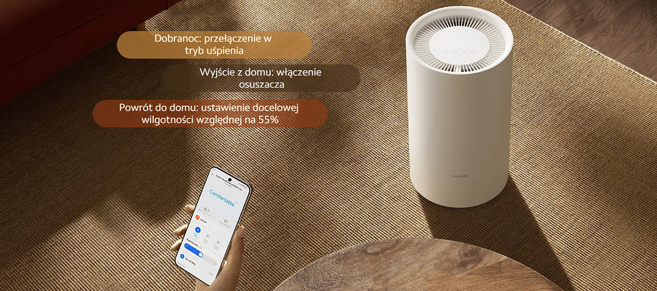 Osuszacz powietrza Xiaomi Smart Dehumidifier Lite - zdjęcie 12