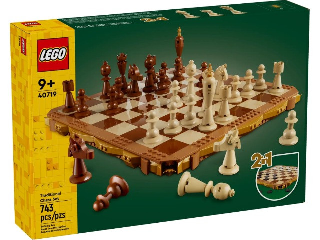 LEGO 40719 Tradycyjny zestaw szachów - zdjęcie 1