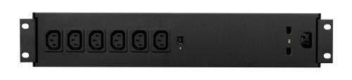 Zasilacz UPS EVER SINLINE 1200 USB HID 19" 2U (Rack; 1200VA) (W/SL00RM-001K20/07) - zdjęcie 2