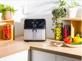 Frytkownica beztłuszczowa TEFAL EY855D10 - zdjęcie 3