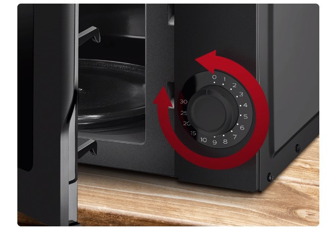 Kuchenka mikrofalowa AMICA AMG 17M70V (17l/ biała) - zdjęcie 2