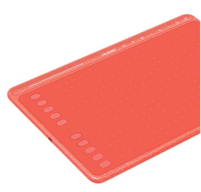 Tablet graficzny Huion HS611 Red - zdjęcie 3