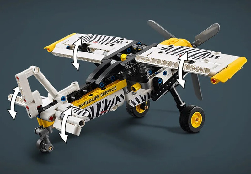 LEGO TECHNIC 42198 Samolot transportowy - zdjęcie 5