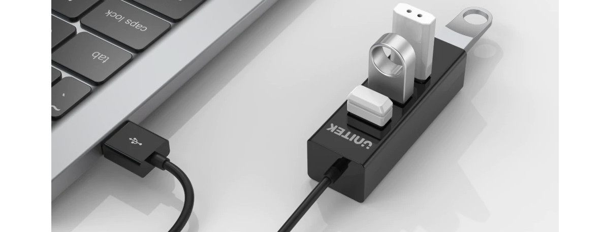 UNITEK HUB 4X USB 2.0, Y-2140 - zdjęcie 1