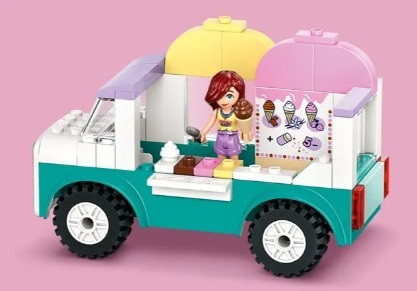LEGO FRIENDS 42644 Furgonetka z lodami w mieście Heartlake - zdjęcie 3