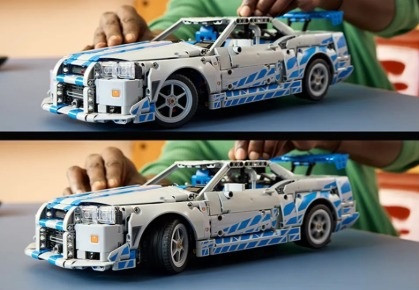 LEGO TECHNIC 42210 2 FAST 2 FURIOUS NISSAN SKYLINE GT-R (R3 - zdjęcie 3
