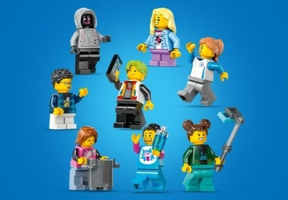 LEGO City 60421 Park Świat robotów z rollercoasterem - zdjęcie 8