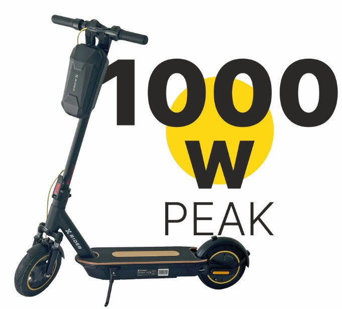 Hulajnoga Elektryczna XRIDER M10 Pro 15,6Ah Bateria LG 500W - zdjęcie 3