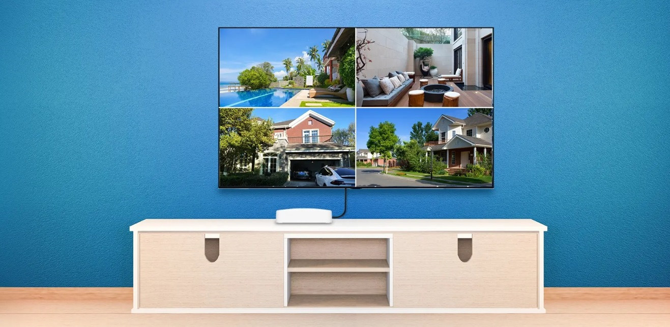 ZESTAWY DO MONITORINGU TENDA 4-KAMERY K4P-4CR - zdjęcie 6