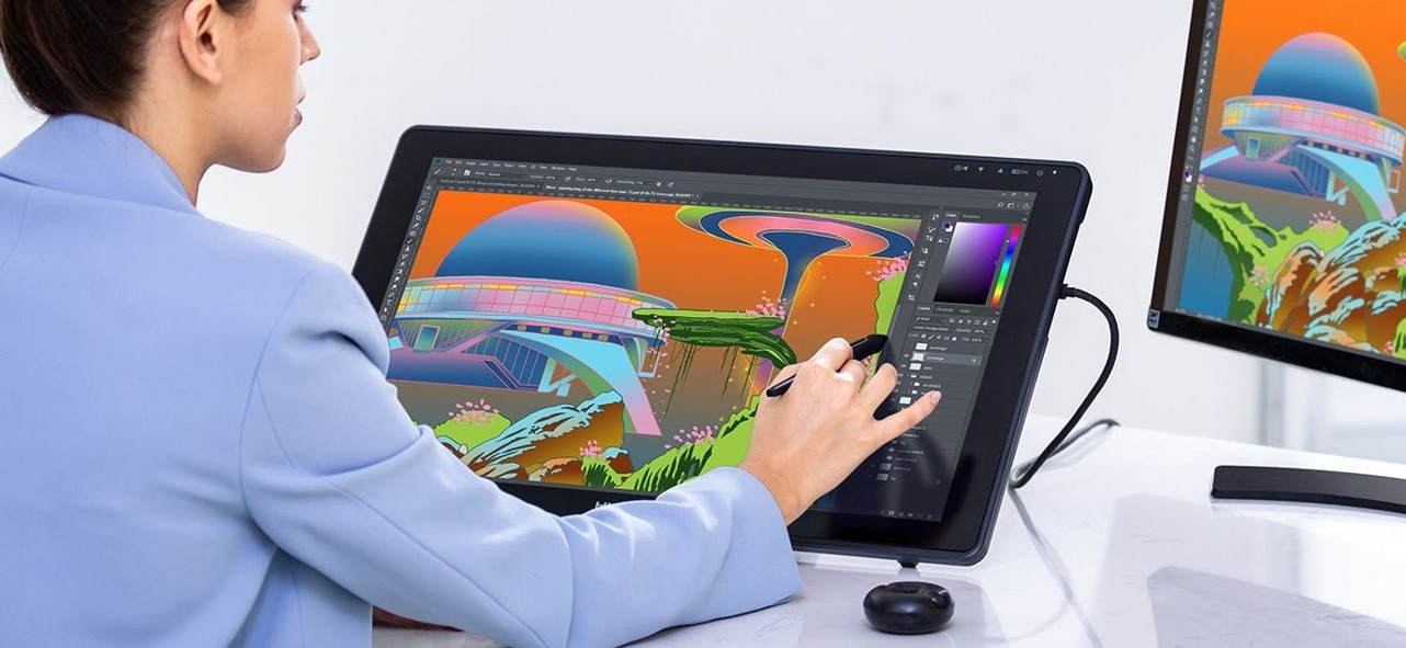 Tablet graficzny Huion Kamvas 22 Plus - zdjęcie 4