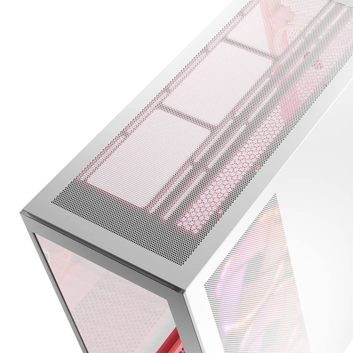 MODECOM OBUDOWA VOLCANO SPACE APEX ARGB MIDI WHITE - zdjęcie 11