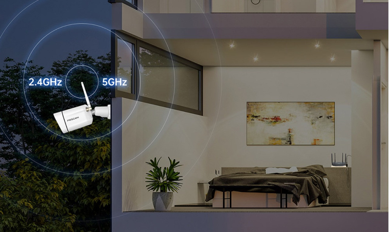 Kamera Foscam V8P 8MP Wi-Fi -CZARNA - zdjęcie 2