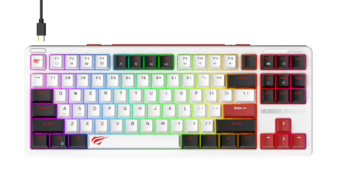 Klawiatura gamingowa Havit KB902L - zdjęcie 1