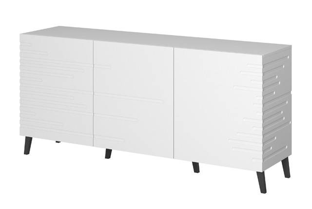 Komoda NOVA 155x40x72 biały mat - zdjęcie 1