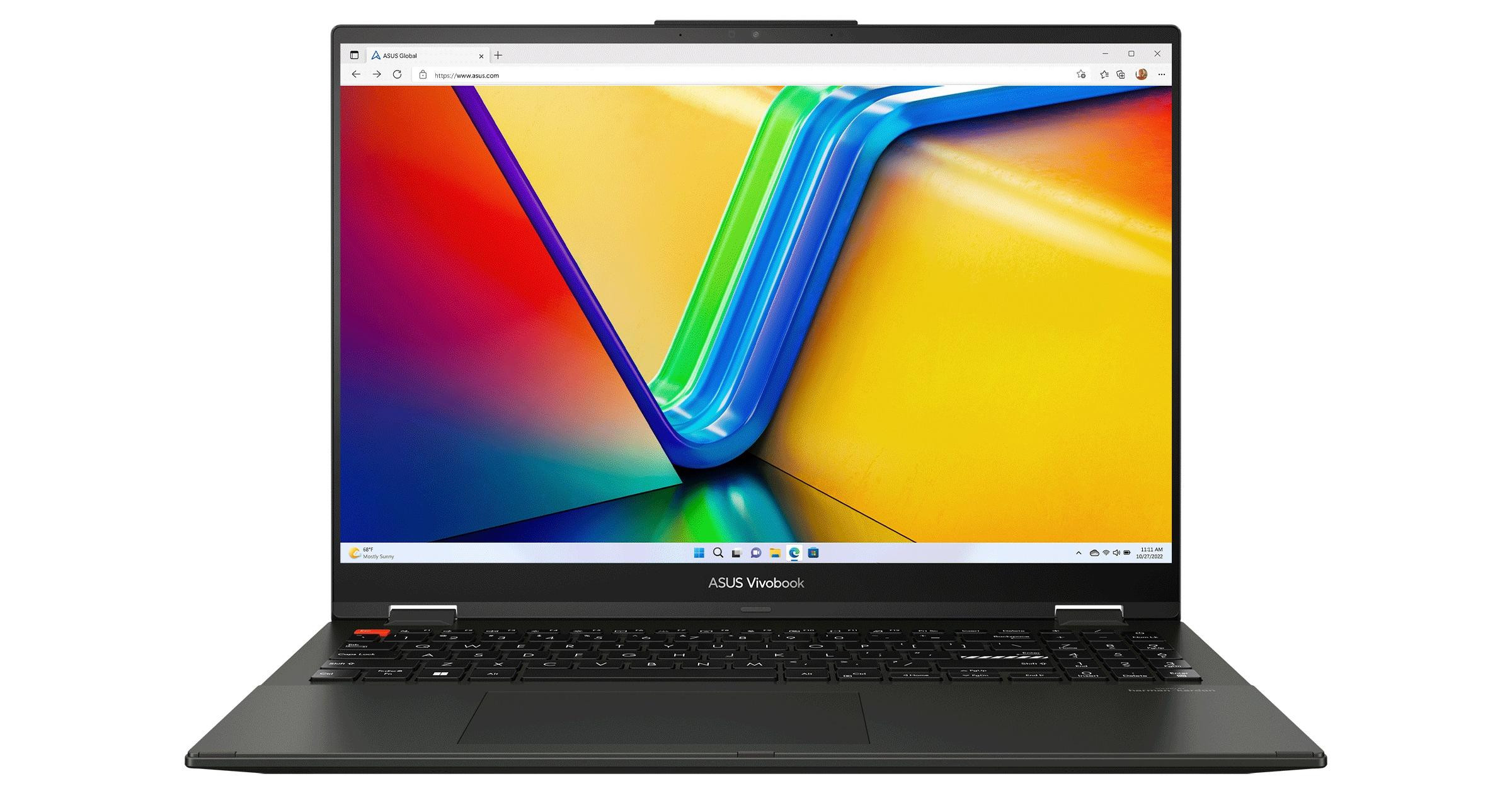 ASUS Vivobook S 16 Flip i5-1335U 16"WUXGA Touch 16GB SSD512 BT BLKB FPR x360 Win11 Midnight Black (REPACK) 2Y - zdjęcie 2