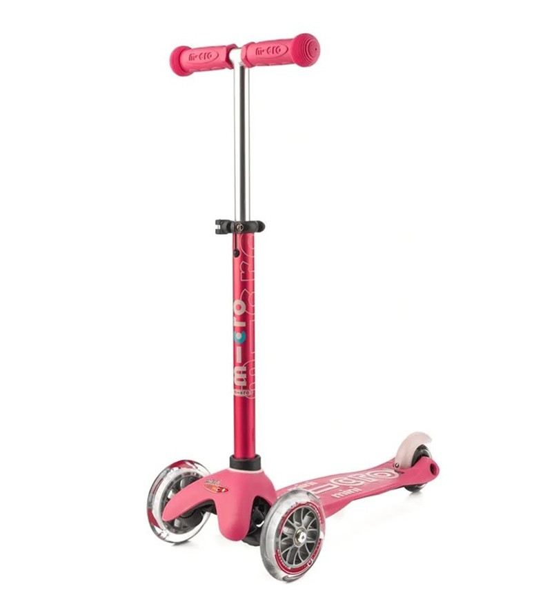 Micro Trójkołowa hulajnoga/jeździk Mini 3w1 Deluxe Pink - zdjęcie 2