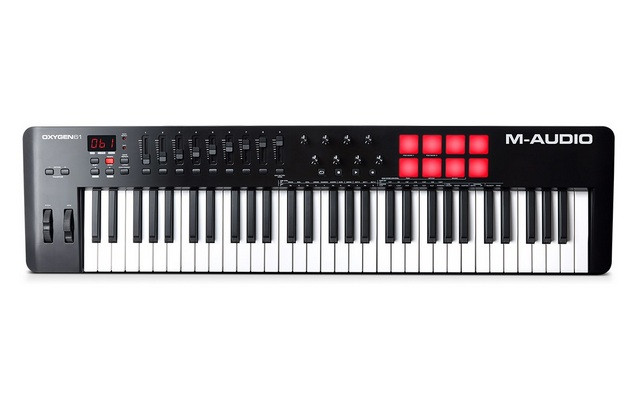 M-AUDIO Oxygen 61 MKV - Klawiatura Sterująca - zdjęcie 3