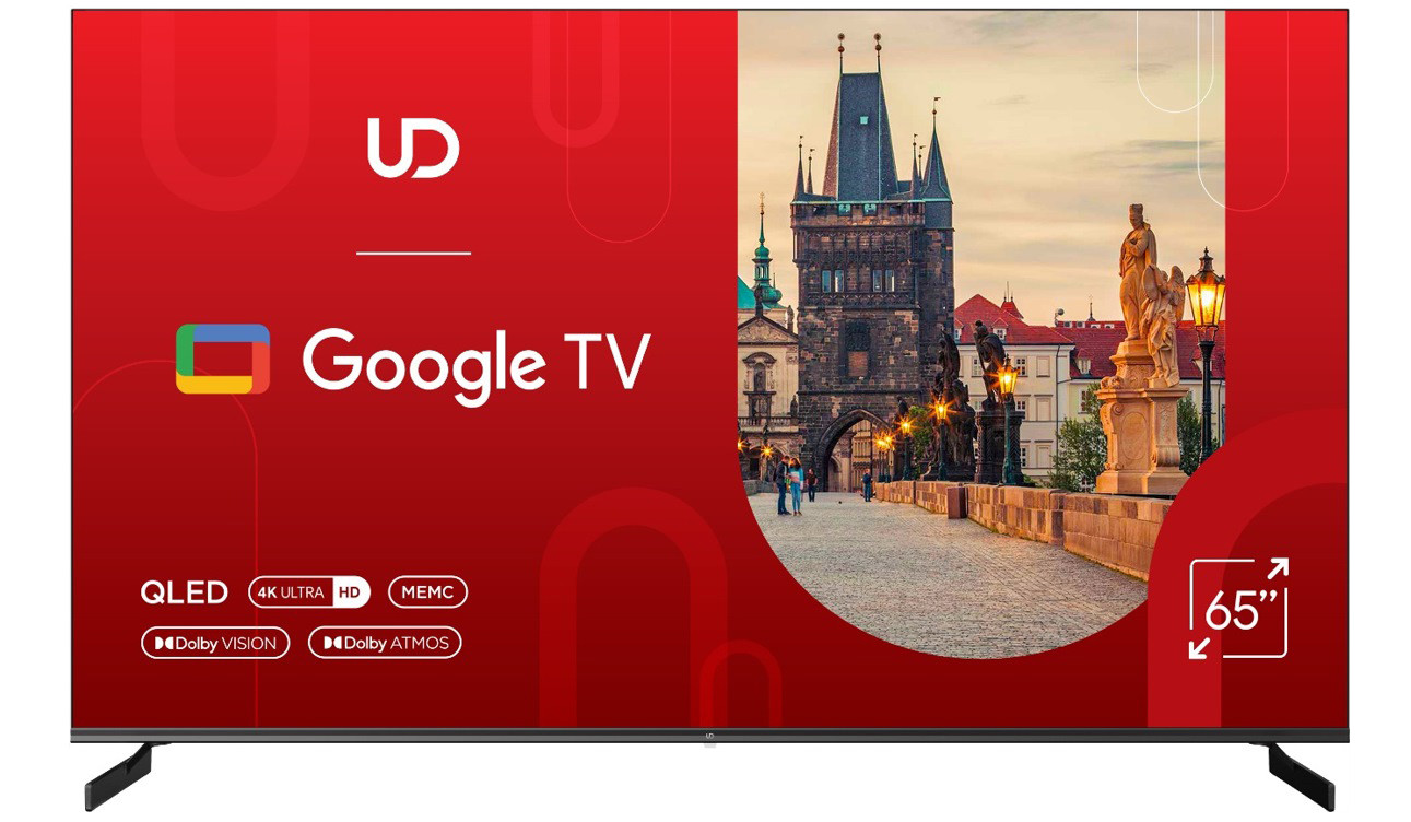Telewizor 65" UD 65QGU7210S 4K UltraHD, Q-LED, DVB-T/T2/C - zdjęcie 1